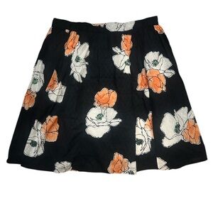 Noa Noa size S Cotton skirt EUC front button and floral! Super cute